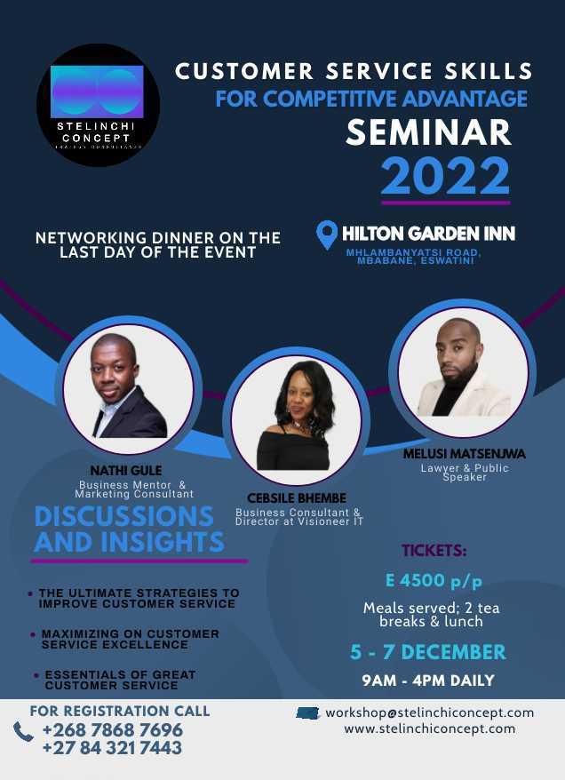 Customer Service Skills For Competitive Advantage Seminar 2022 Pic